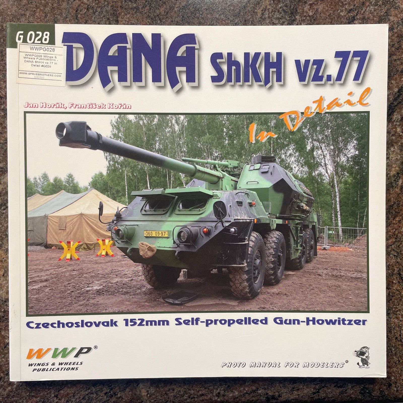 DANA ShKH vz.77 152mm SPG – WWP In Detail G028 – Photo Manual for Modelers