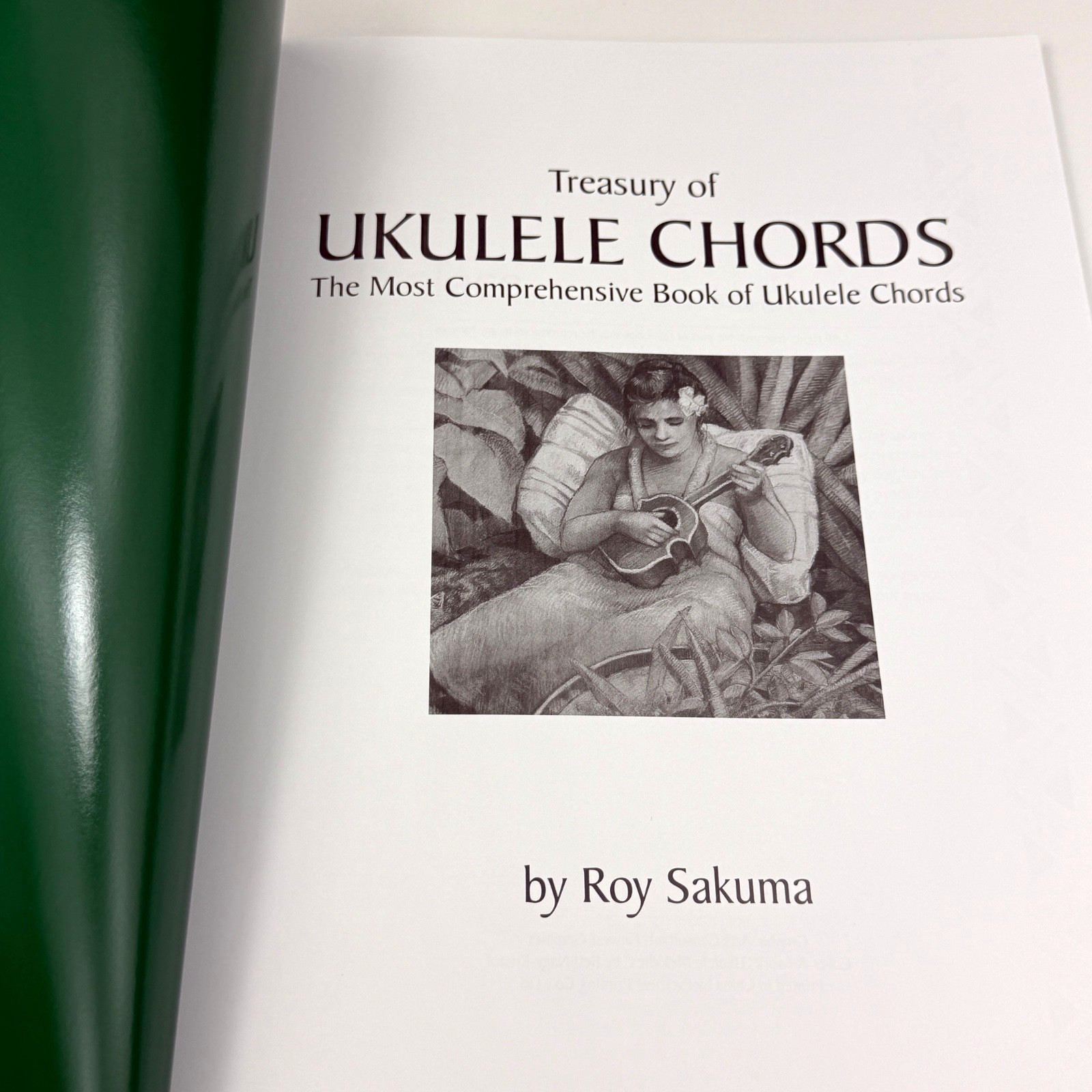 Treasury of Ukulele Chords Paperback Soft Cover Guide by Sakuma Roy – Brand New!