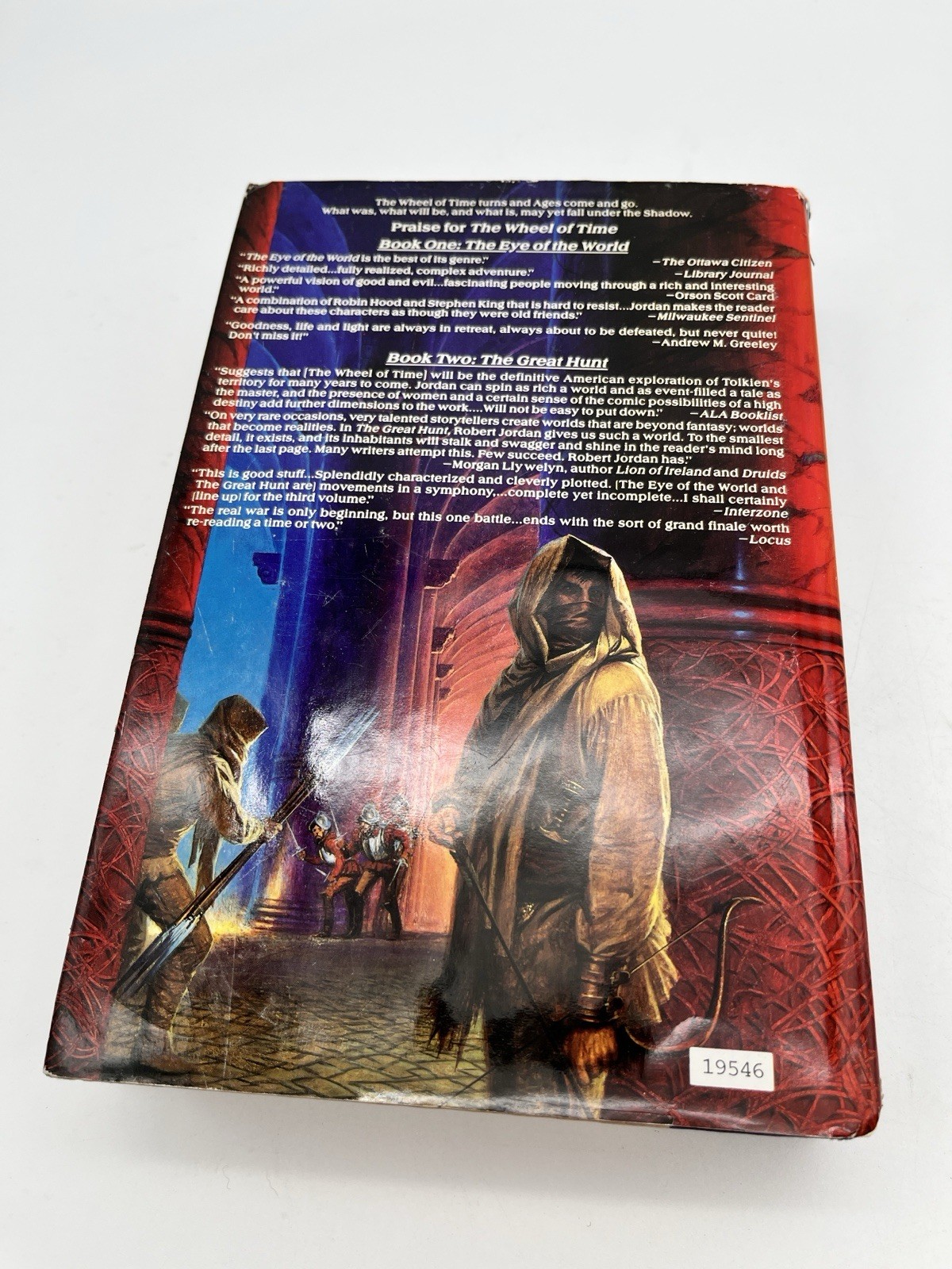 The Dragon Reborn Robert Jordan HC DJ 1991 Wheel of Time Book 3 Hardcover