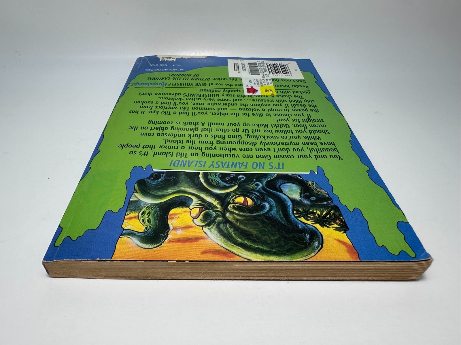 1st Print #21 The Twisted Tale of Tiki Island Give Yourself Goosebumps RL Stine