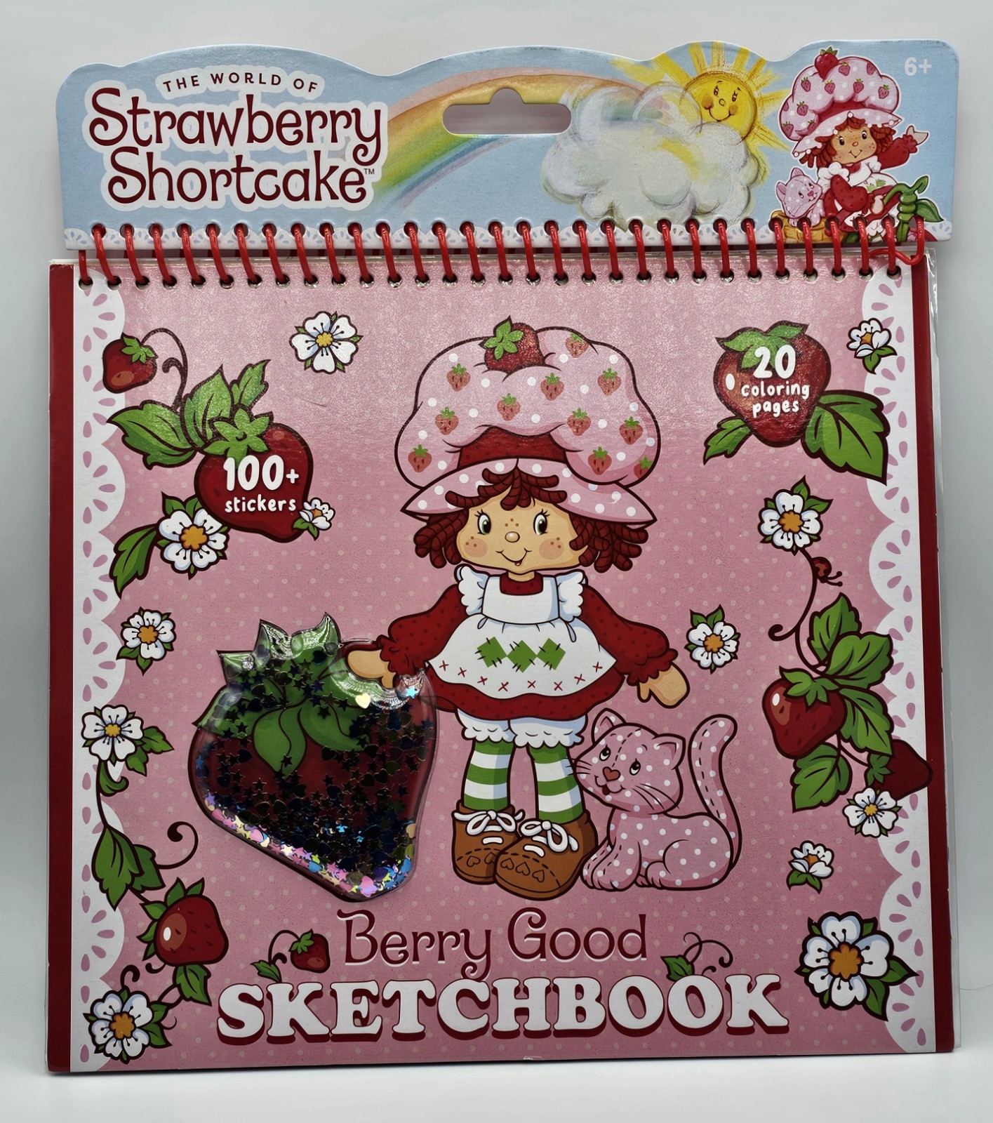 Strawberry Shortcake Sketchbook 20 Pages Over 100 Stickers