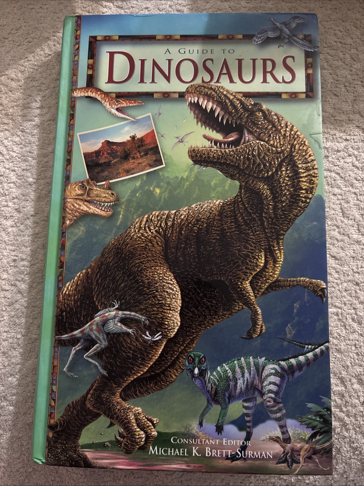 A Guide To Dinosaurs Michael K. Brett Surman (2003, Hardcover)