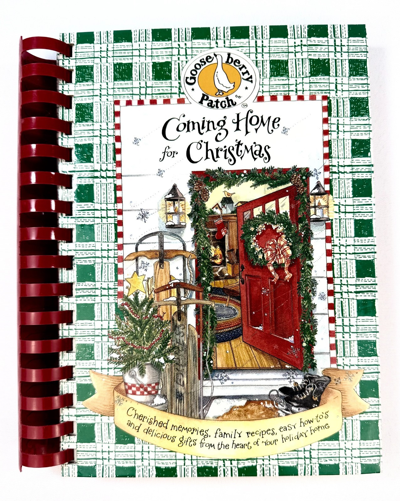Lot of 4 Gooseberry Patch Cookbooks Holidays Christmas Thanksgiving Home Cookies