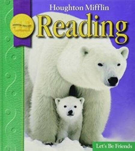 Let’s Be Friends Grade 1.2 (Houghton Mifflin Reading) – Hardcover – GOOD