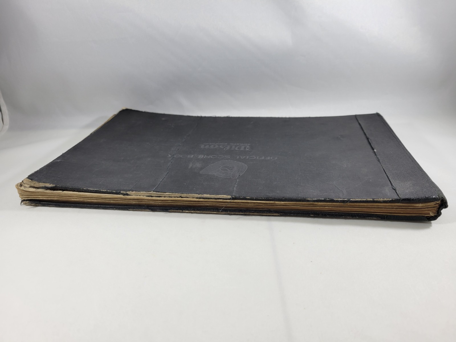 Wilson Baseball Score Book w/ 73 Scored Games 1935-49 World Series DiMaggio
