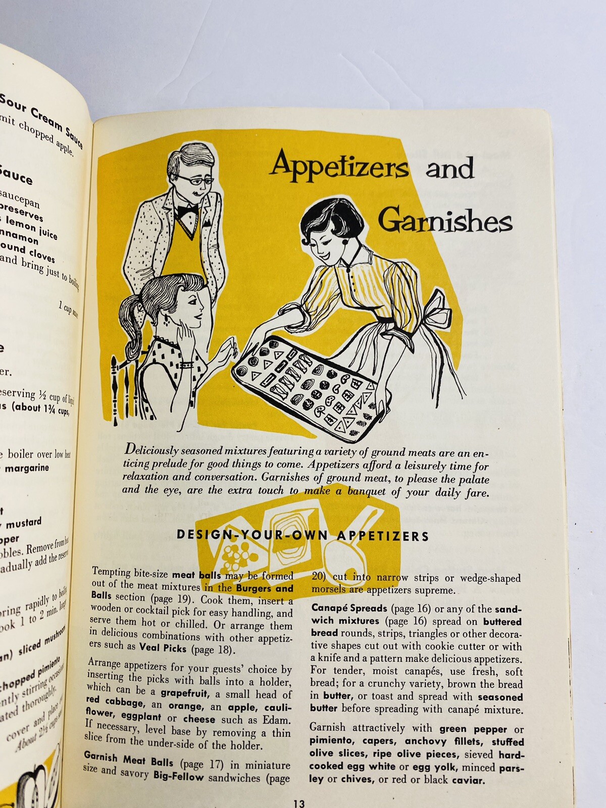 The Ground Meat Cookbook 1955 Culinary Arts Institute 68 Pages