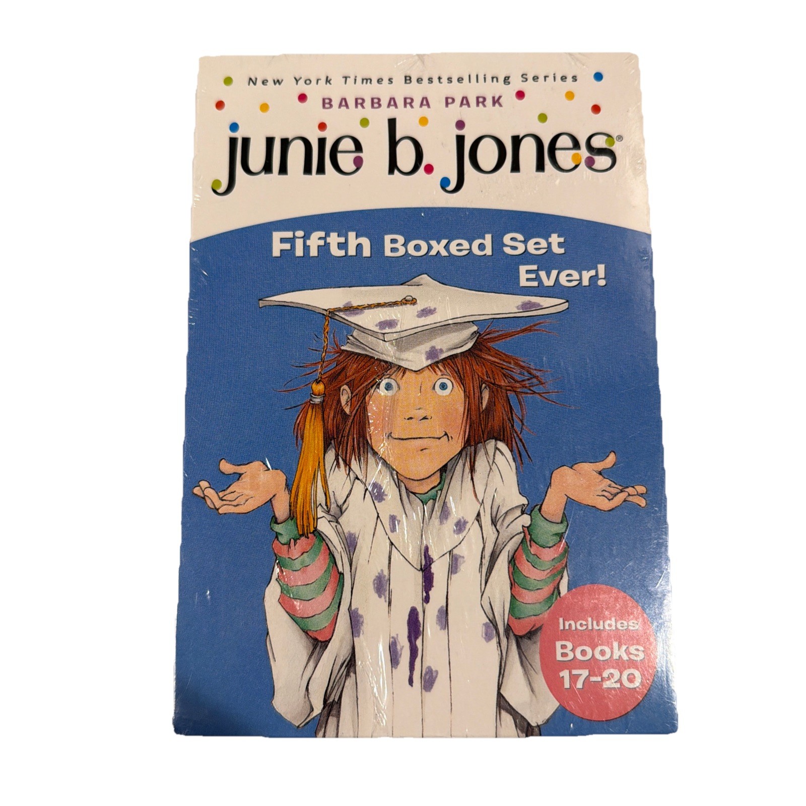 Junie B. Jones Fifth Boxed Set Ever! (Books 17-20) by Barbara Park Ages 6-9 NEW