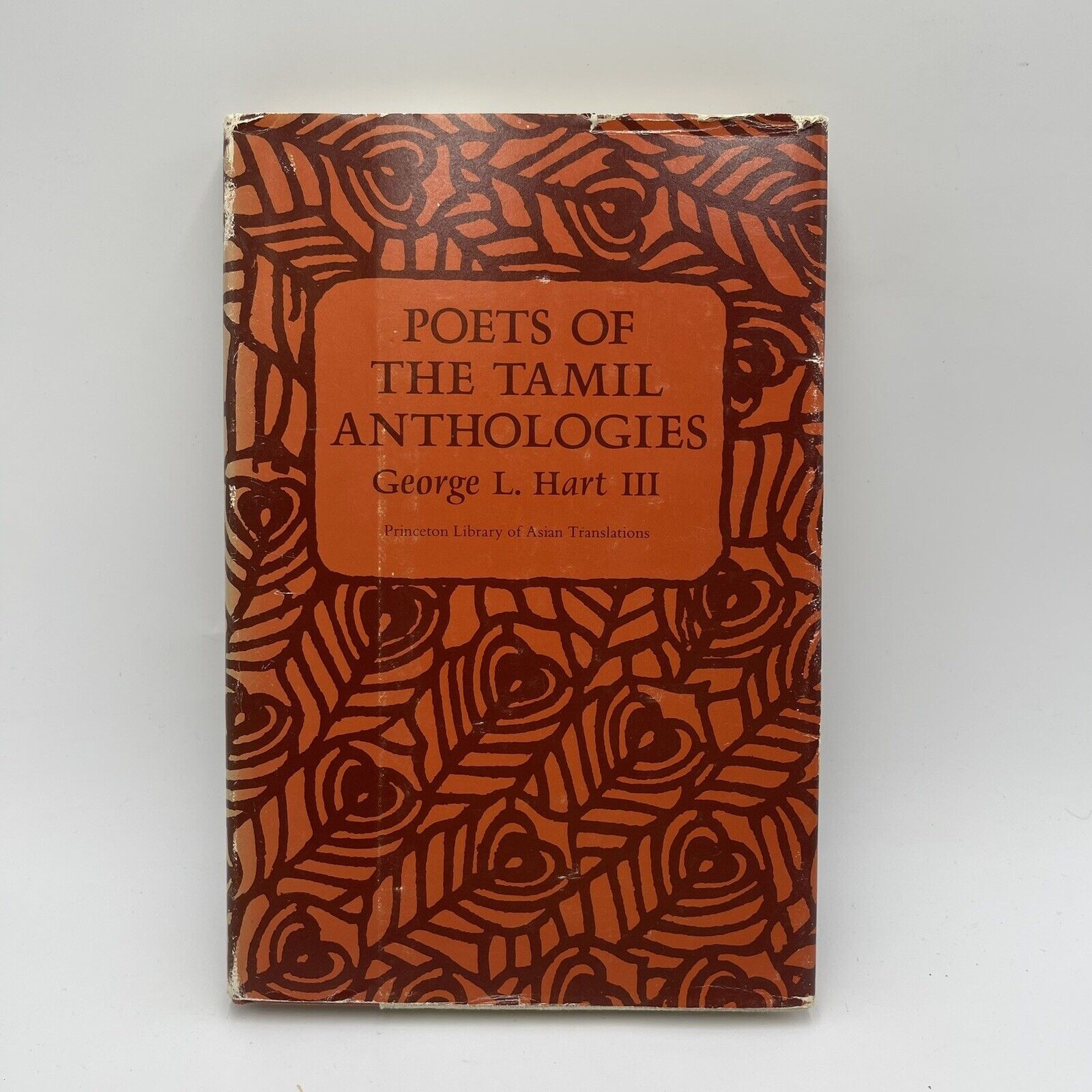 Poets of the Tamil Anthologies by George L. Hart III (1979 Hardcover)