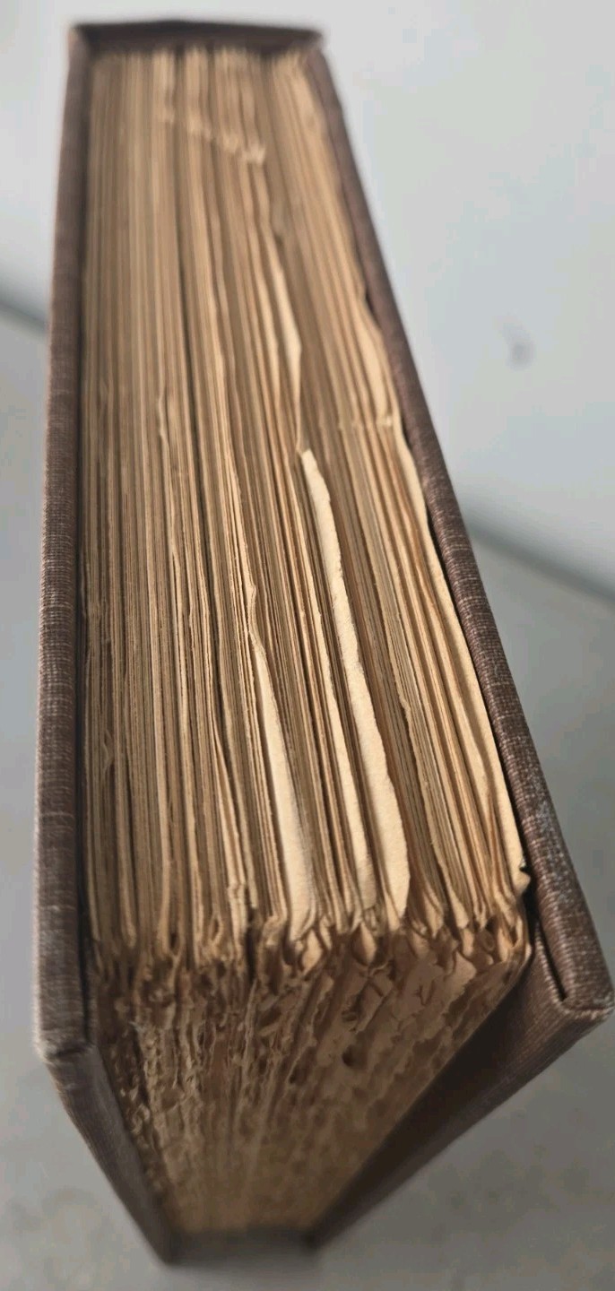 1902 Truth and Fiction By J W Goethe Luxury Edition #15 of 1,000