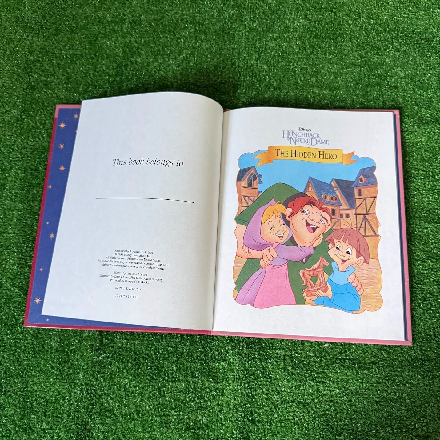 1998 Disney’s Hunchback of Notre Dame Hardcover Book Storytime Treasures 16