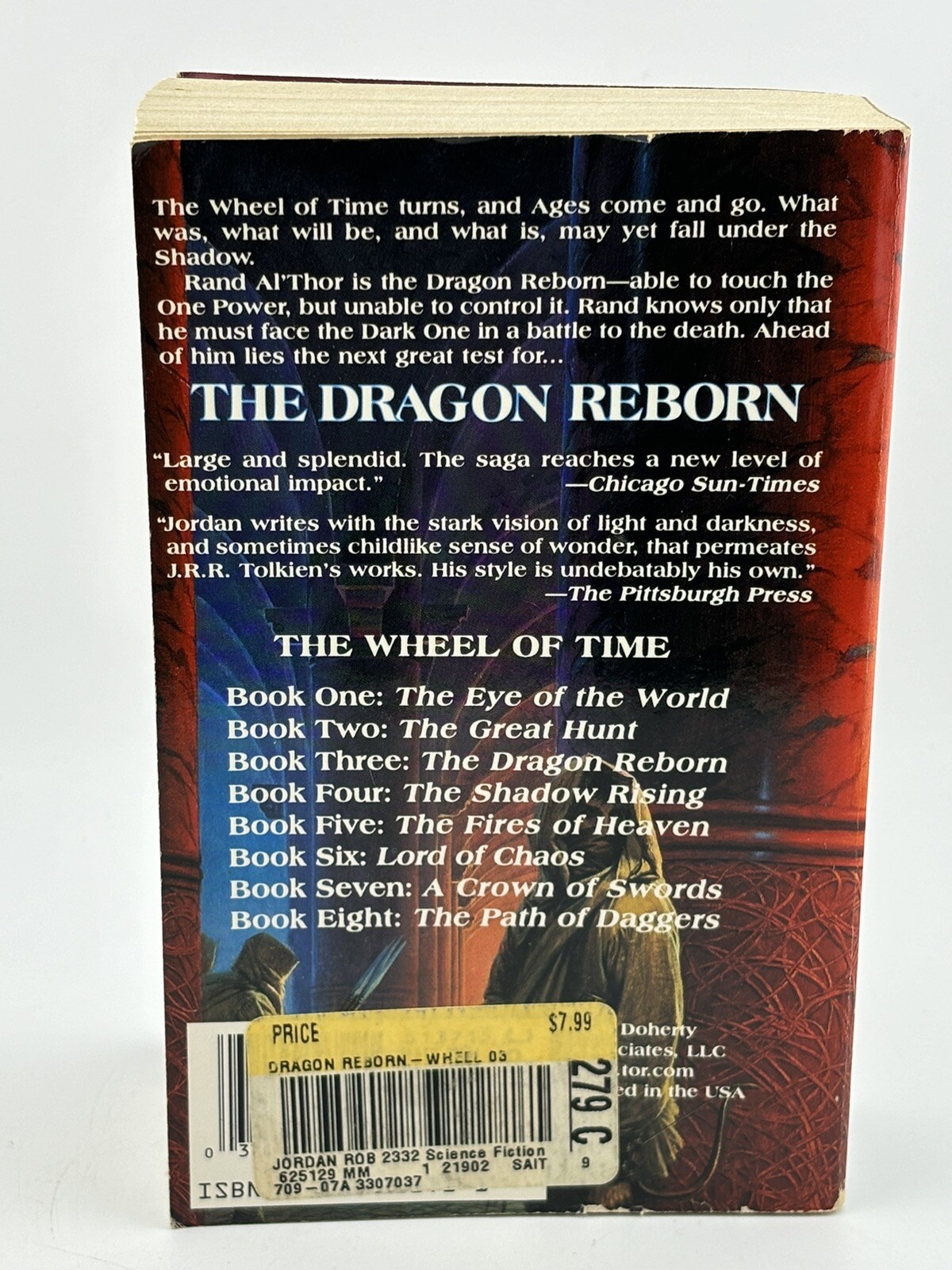 Wheel of Time Ser.: The Dragon Reborn : Book Three of ‘the Wheel of Time. PB Ed.
