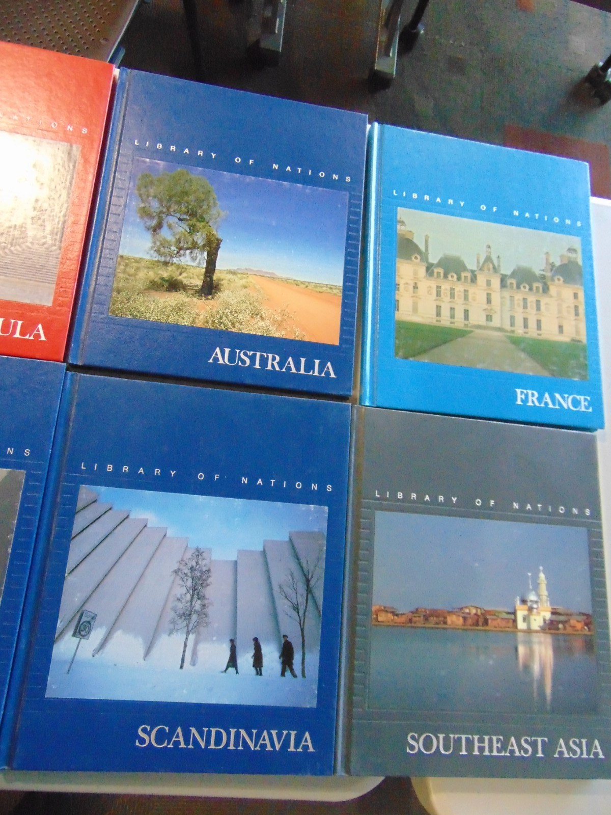 Library of Nations Time Life 14 Vol set 1980s hardback