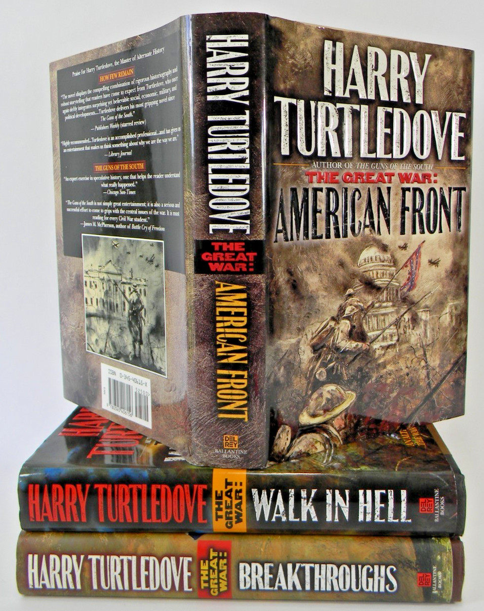 Harry Turtledove – The Great War Series Books 1-3 First Editions (HCDJ)