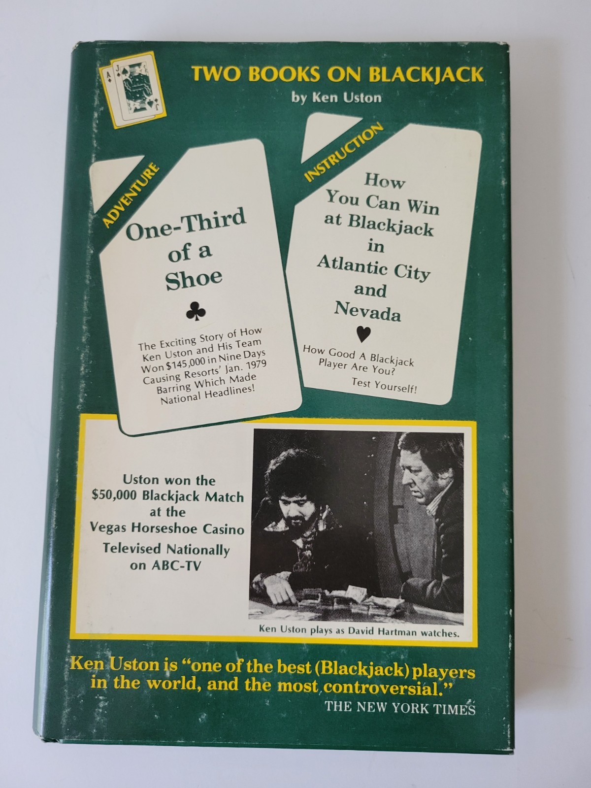 7 Vintage BLACKJACK BOOKS by K. Uston, Thorp, Wong, Griffin ,Newman, Einstein,