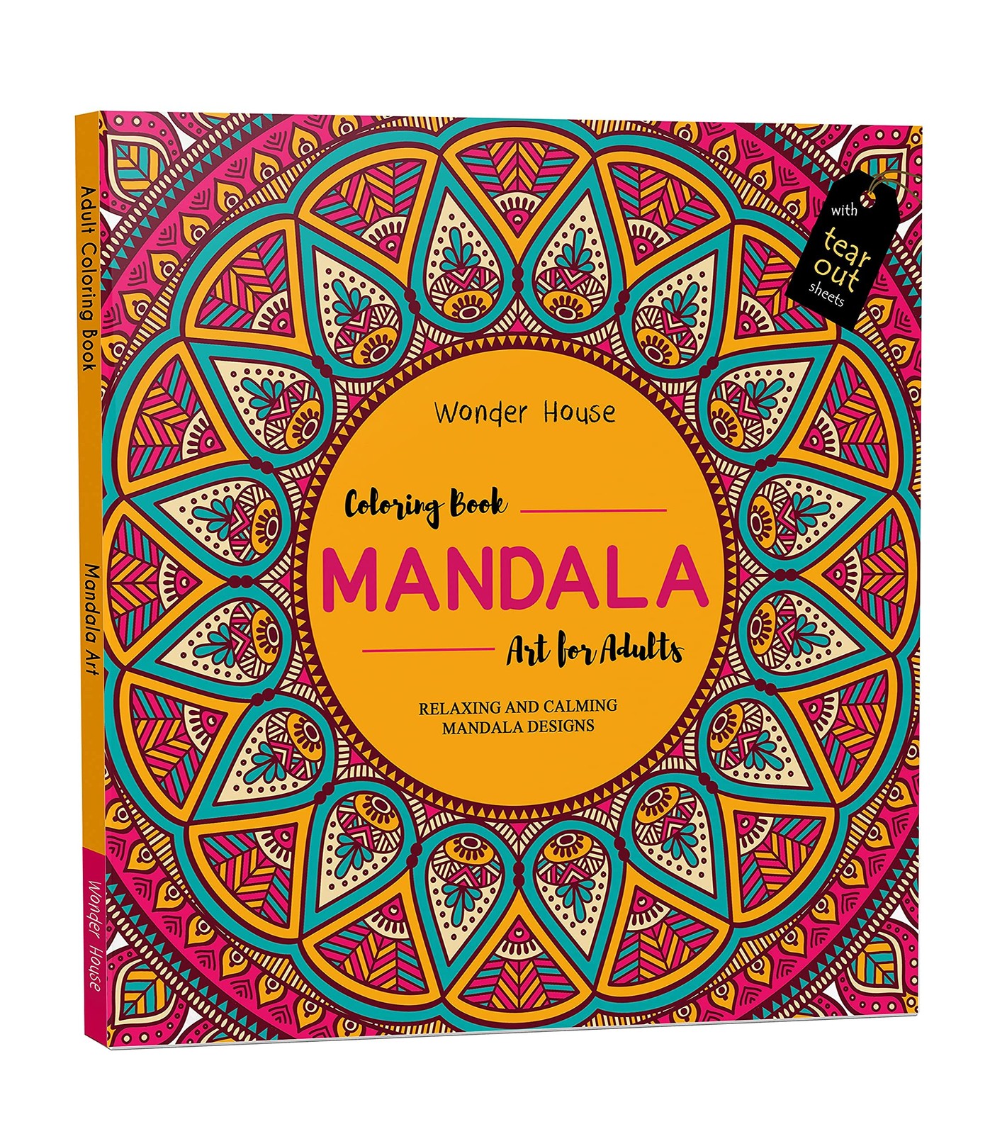 Mandala Art: Colouring books for Adults with tear out sheets Multicolor