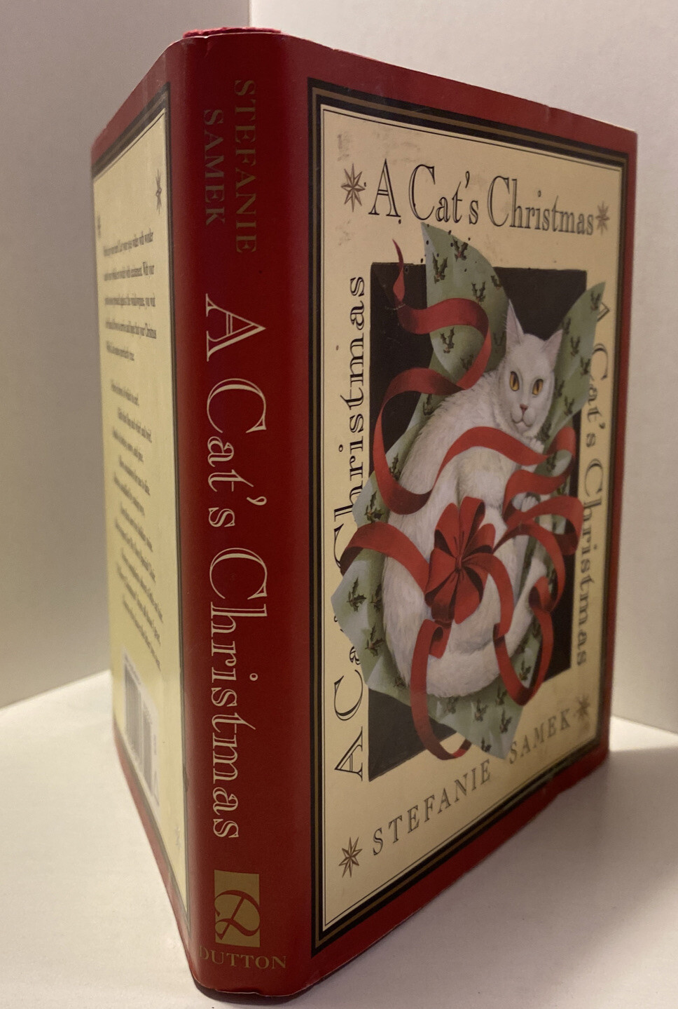 A Cat’s Christmas by Stefanie Samek (1996, 1st Hardcover) Larry Ross