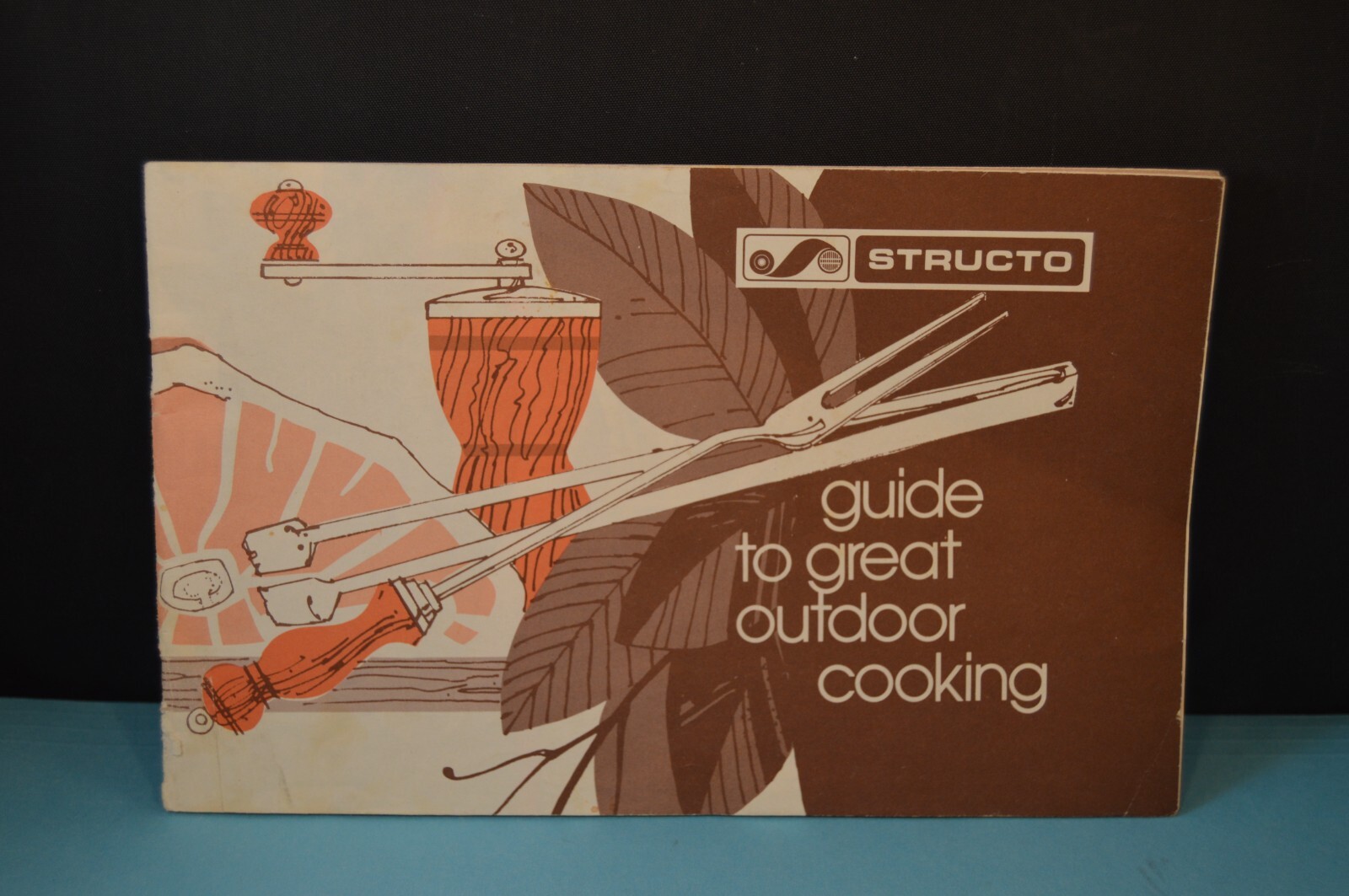 STRUCTO “GUIDE TO GREAT OUTDOOR COOKING” 20 Pages BARBECUE BAR-B-Q BARBEQUE