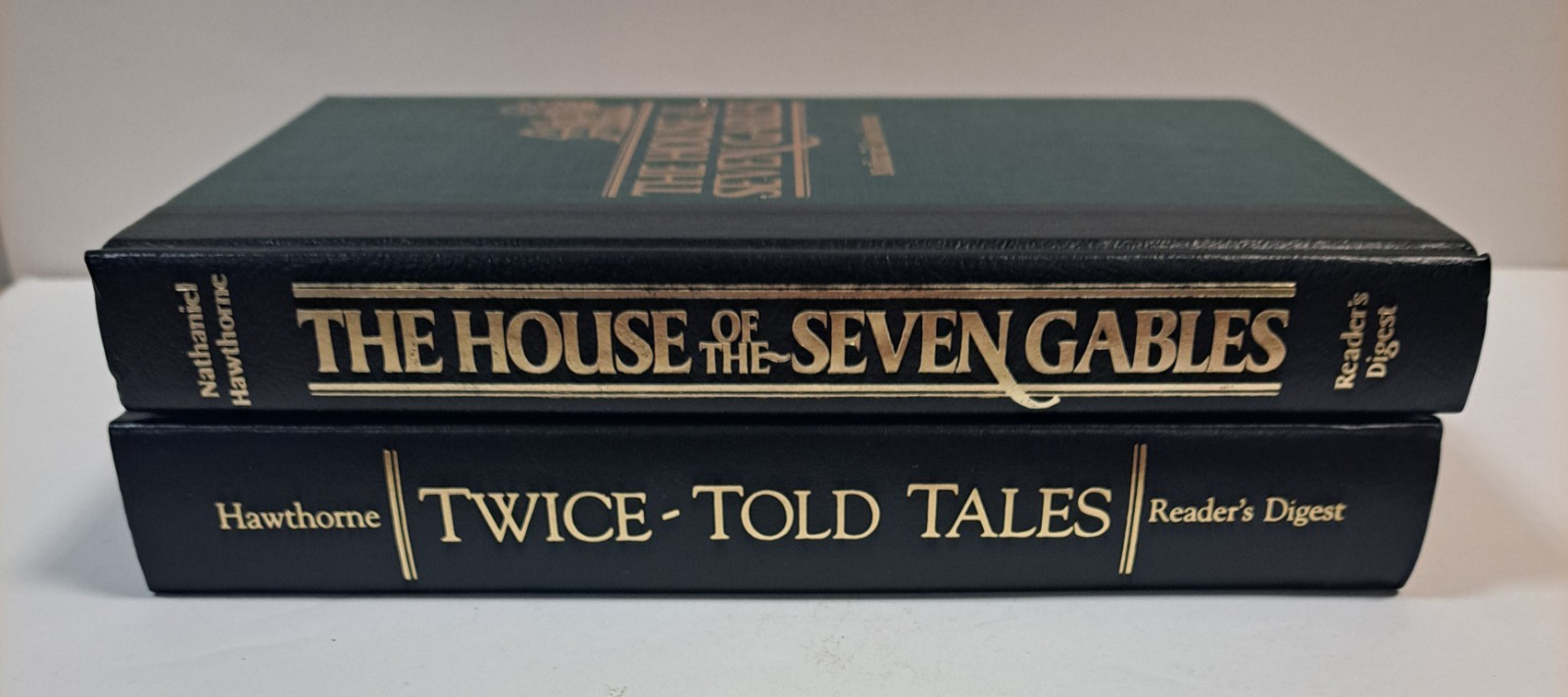 Reader’s Digest HC 2 Book Lot Hawthorne Twice-Told Tales House Of Seven 7 Gables