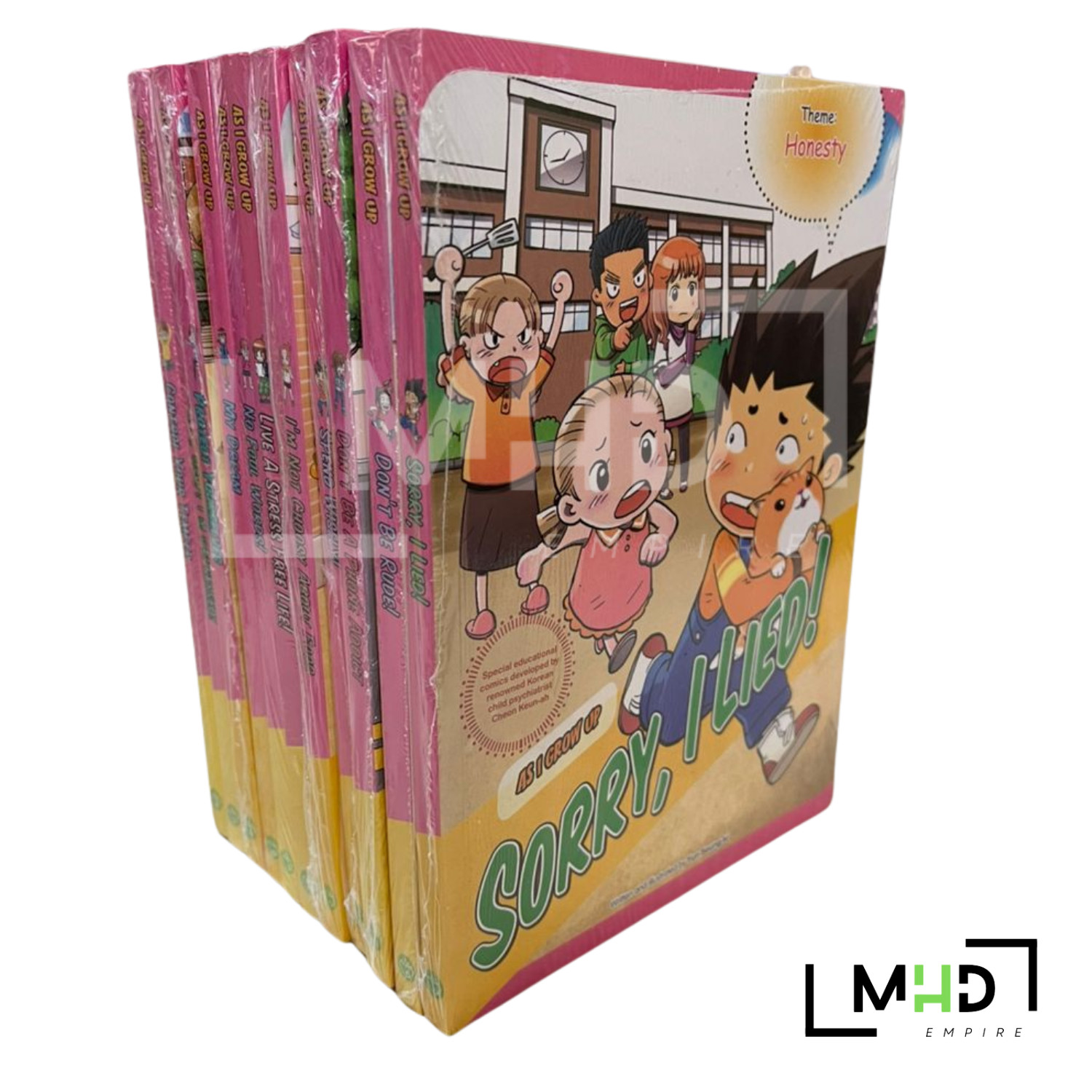 As I Grow Up Series (Educational Comic Books) – Full Set – Free Shipping