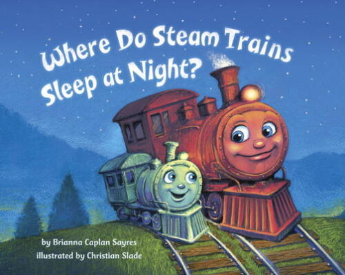 Where Do Steam Trains Sleep at Night? – Board book – VERY GOOD