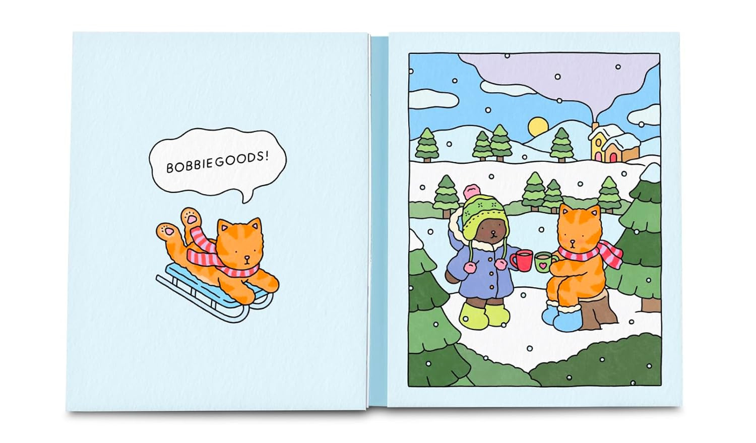 Bobbie Goods Cozy Coloring & Drawing: With a Bonus Coloring Pad (Official Bobbie