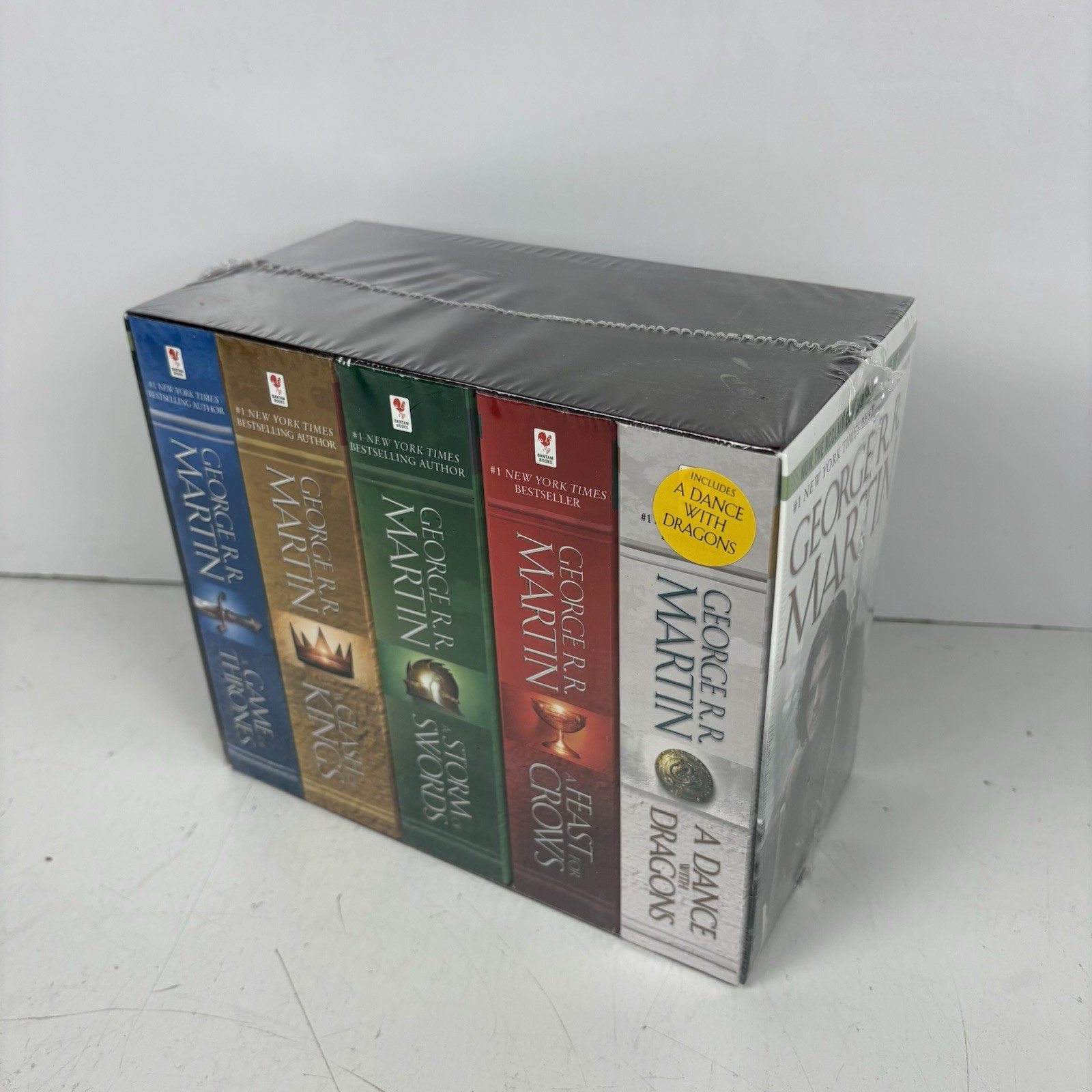 George R.R. Martin A Song of Ice and Fire Box Set 1-5 Paperback Sealed USA