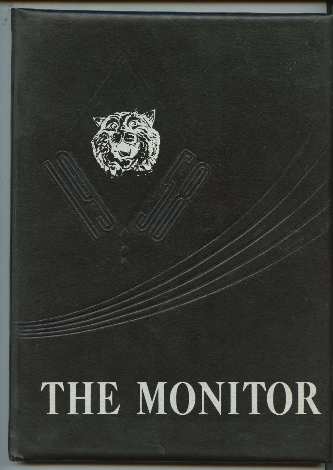 Bardolph Community High School Monitor Yearbook 1958 HB McDonough Co Illinois