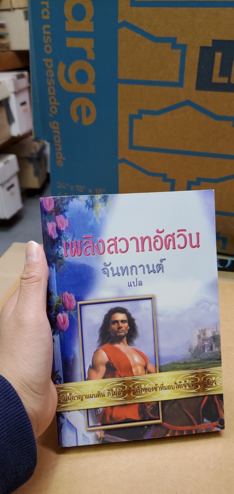 Thai Language #35 novel paperback; see scans for author…title