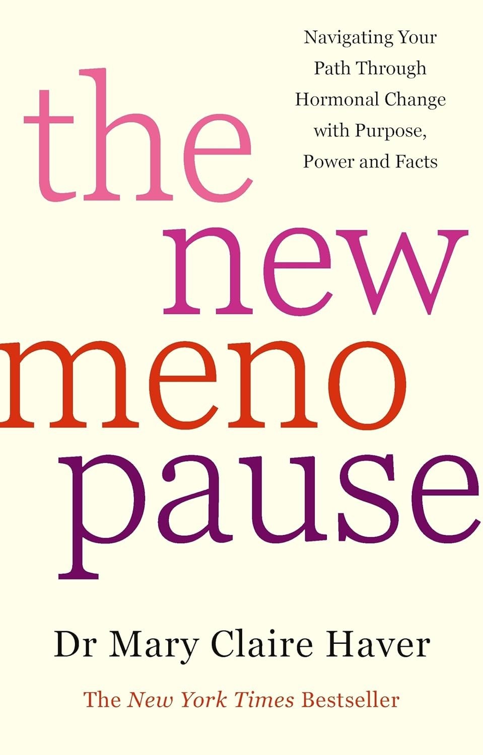 The New Menopause by Dr. Mary Claire Haver – Paperback