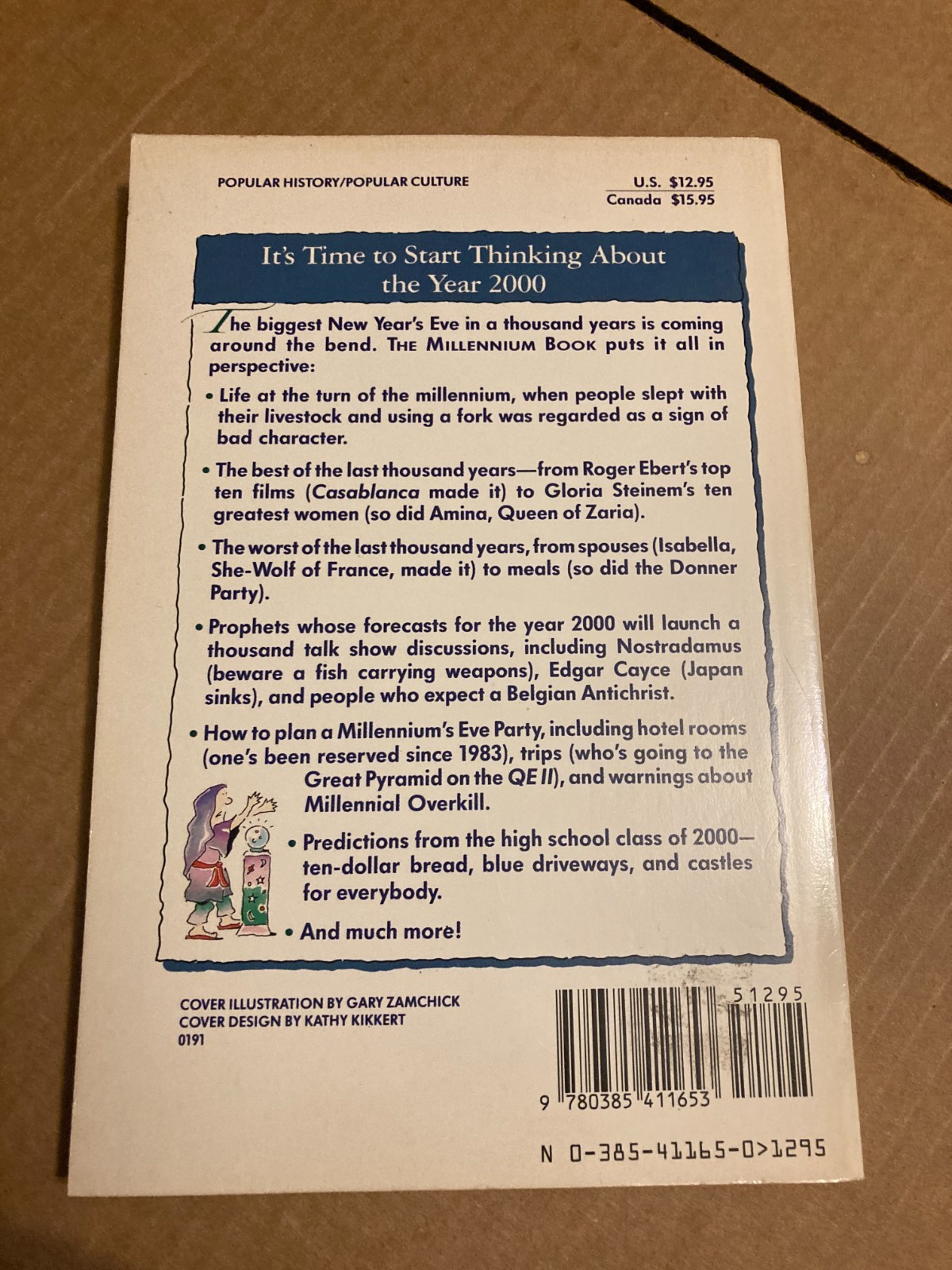 The Millennium Book Paperback By Gail & Dan Collins: Guide for the year 2000: VG