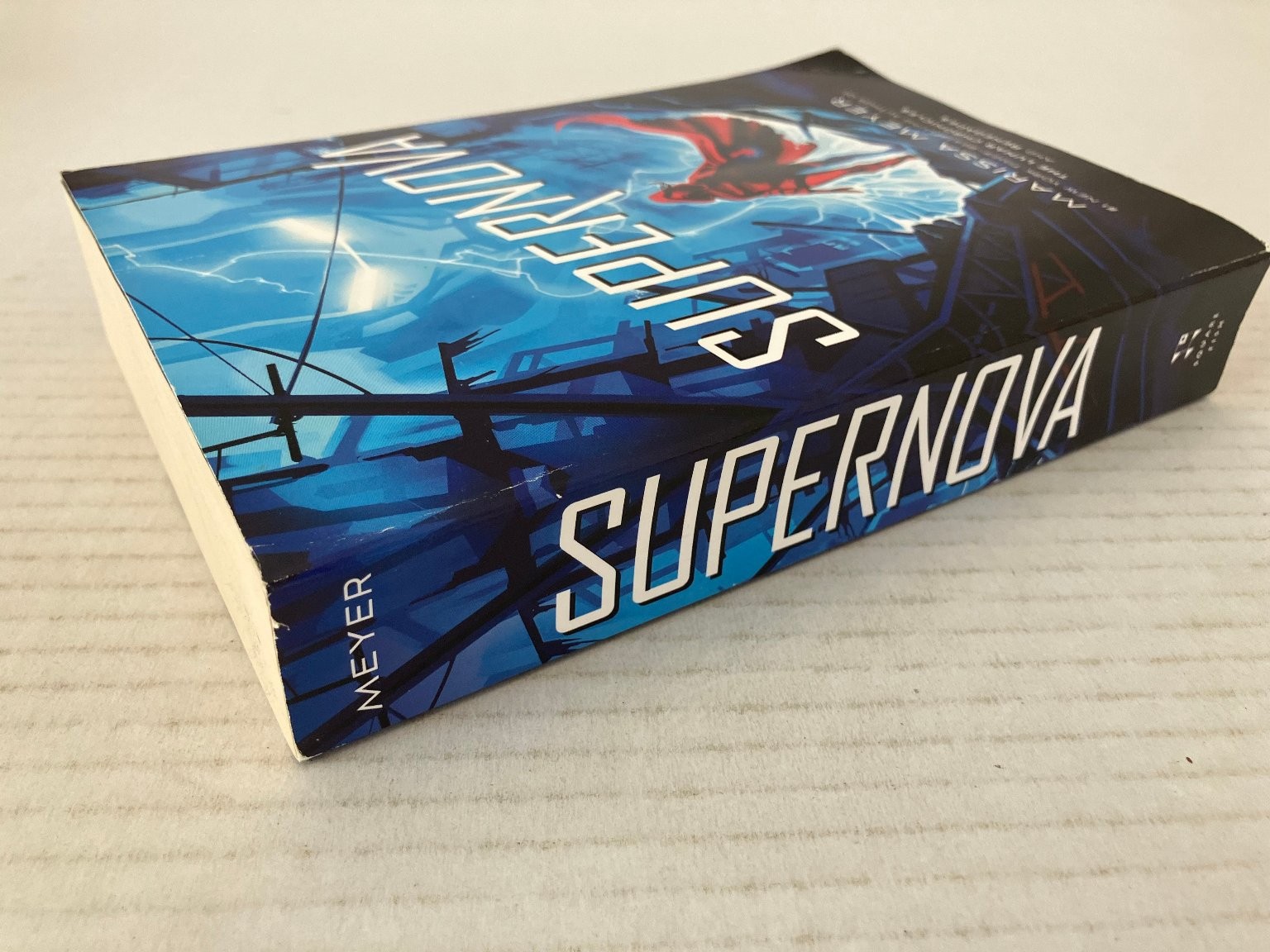Supernova Marissa Meyer 2021 First Square Fish Edition YA Sci-Fi Paperback