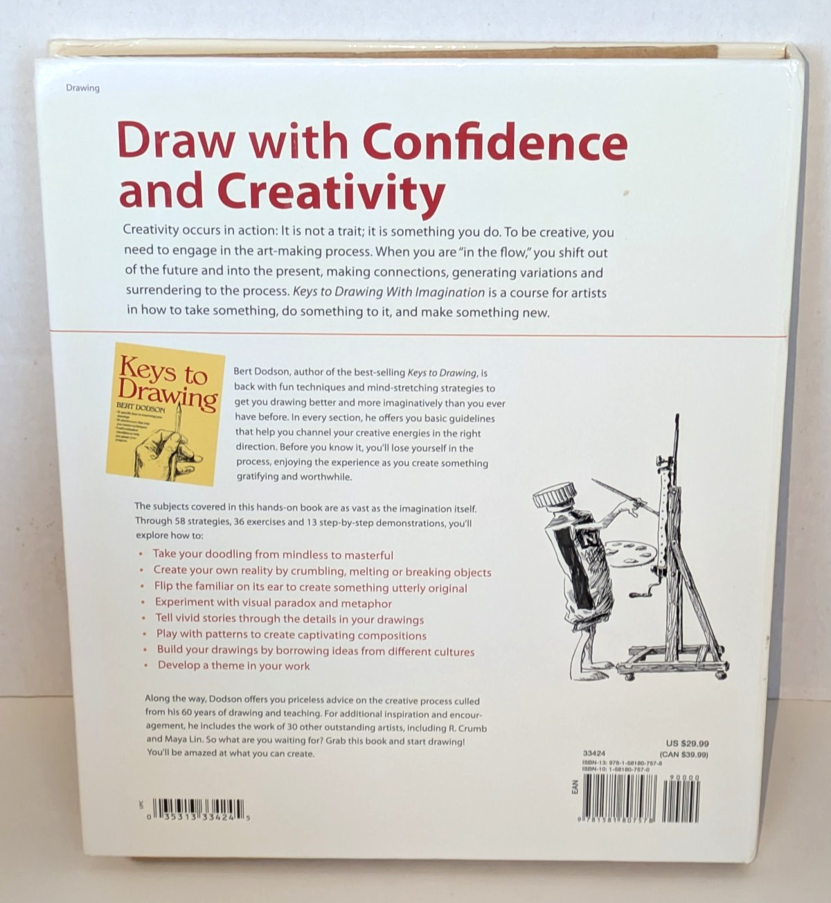 Bert Dodson Keys to Drawing with Imagination Spiral Bound Hardback