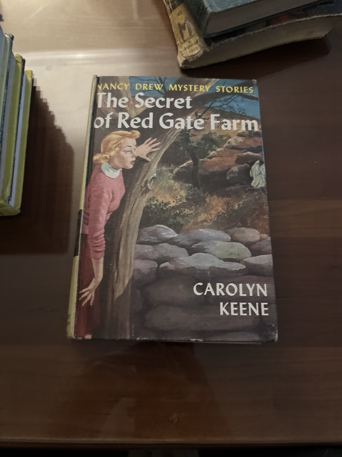 Nancy Drew Mystery Stories Carolyn Keene, Set of 11 Yellow Hardcover Books