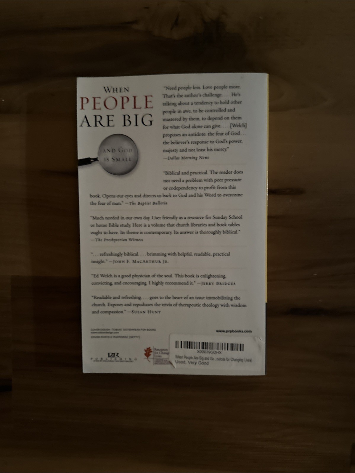 When People Are Big and God is Small: Overcoming Peer Pressure, Codepende – GOOD