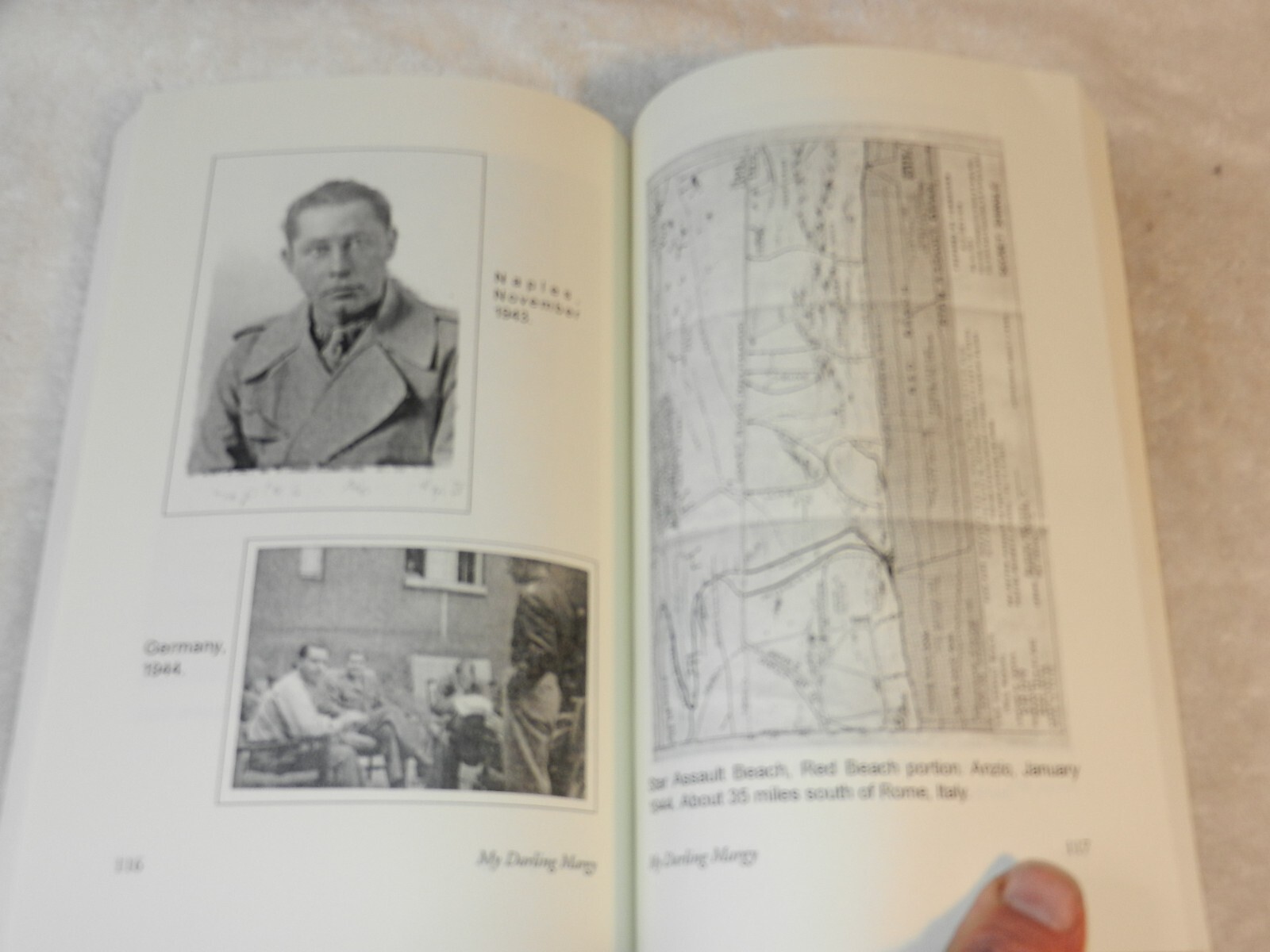 WW II ETO 2nd Auxiliary Surgical Group Doctor “MY DARLING MARGY”
