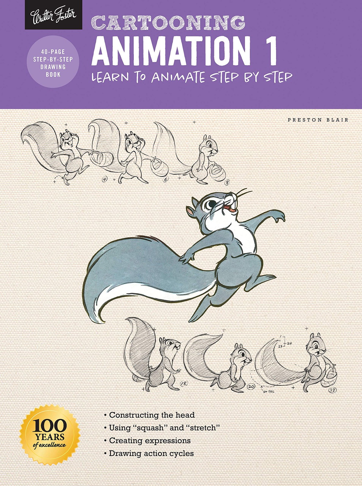Cartooning Animation 1 with Preston Blair Learn to animate step by step How t…