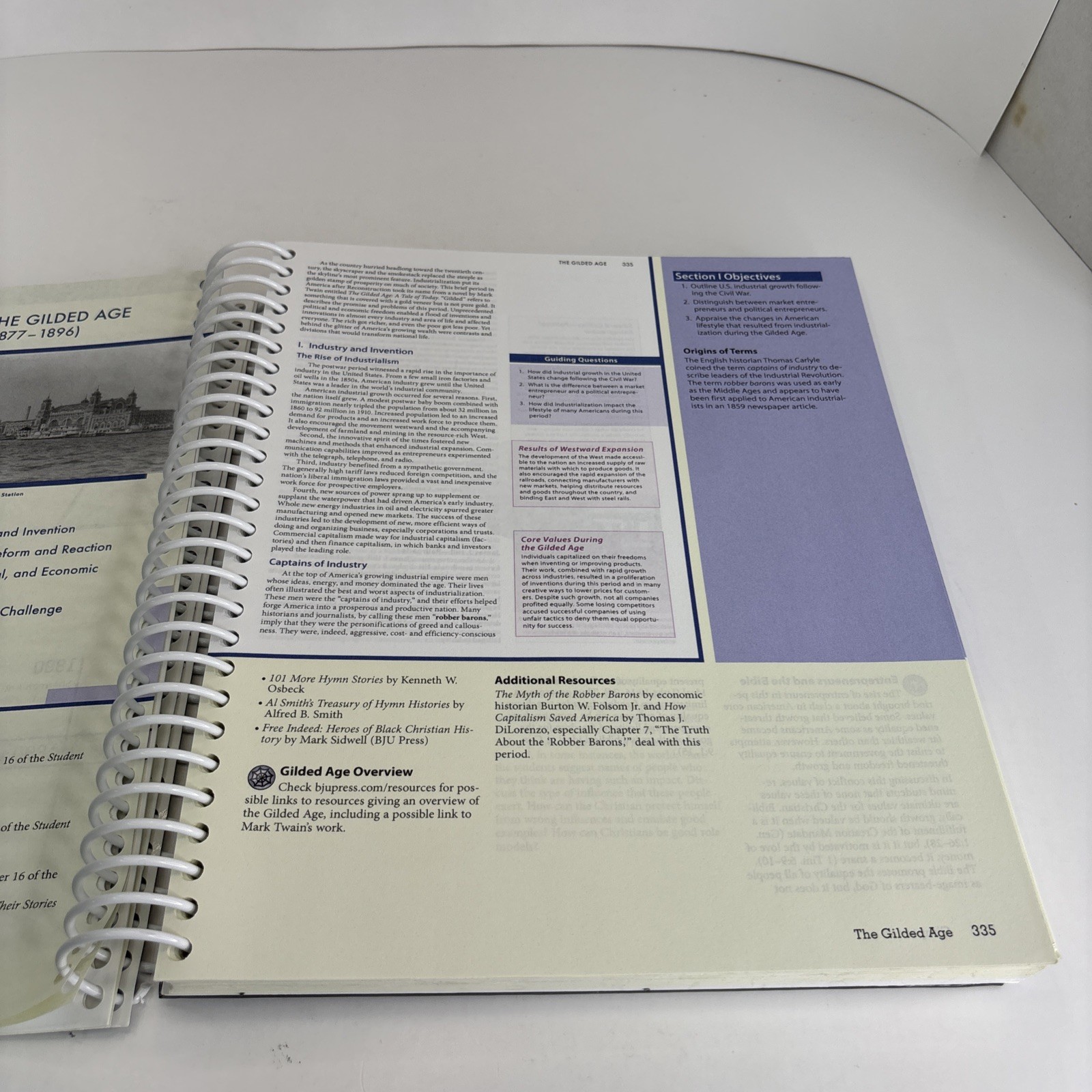 BJU United States History (5th ed) Teacher’s Edition Book 2