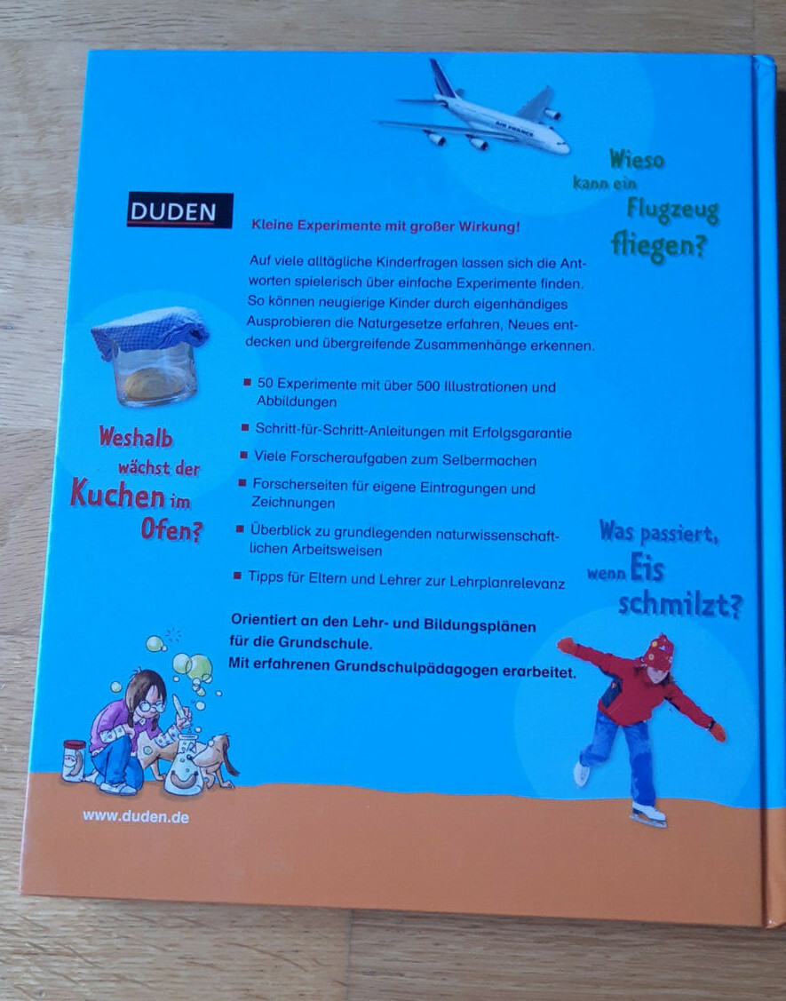 Duden Grundschulwissen – Experimente Christina Braun Grundschule Homeschooling