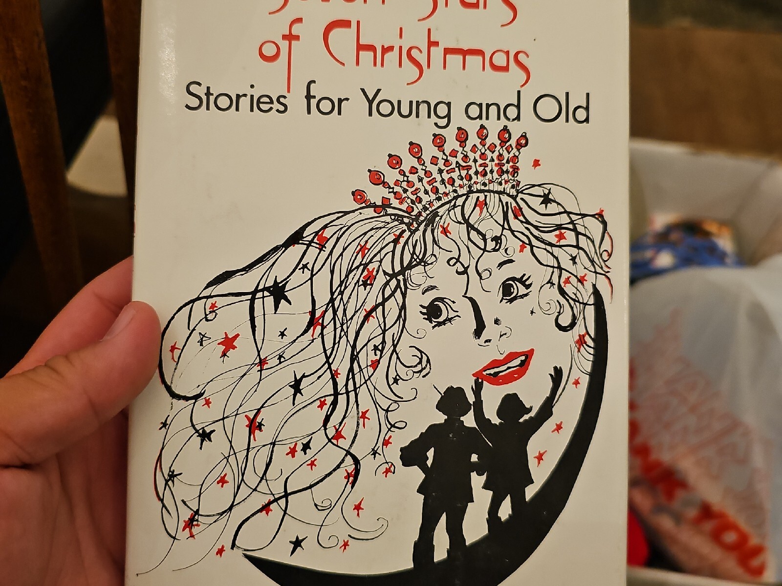 Seven Stars Of Christmas Claudia Martin Book 1992 Hardcover Signed Rare Stories