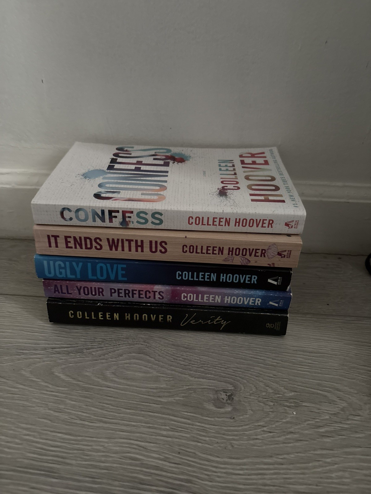 Colleen Hoover Book Bundle Lot of 5 Paperback Books Good Condition