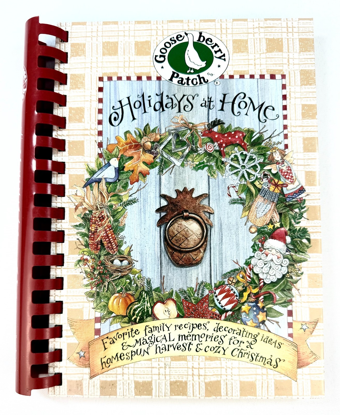 Lot of 4 Gooseberry Patch Cookbooks Holidays Christmas Thanksgiving Home Cookies