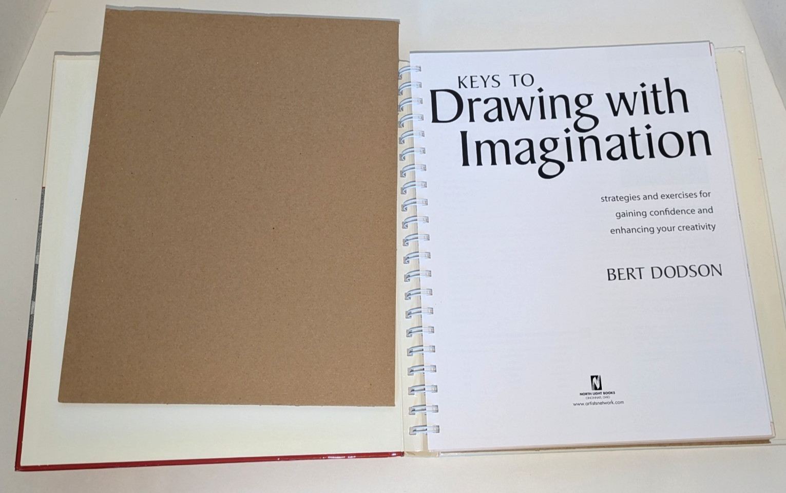 Bert Dodson Keys to Drawing with Imagination Spiral Bound Hardback