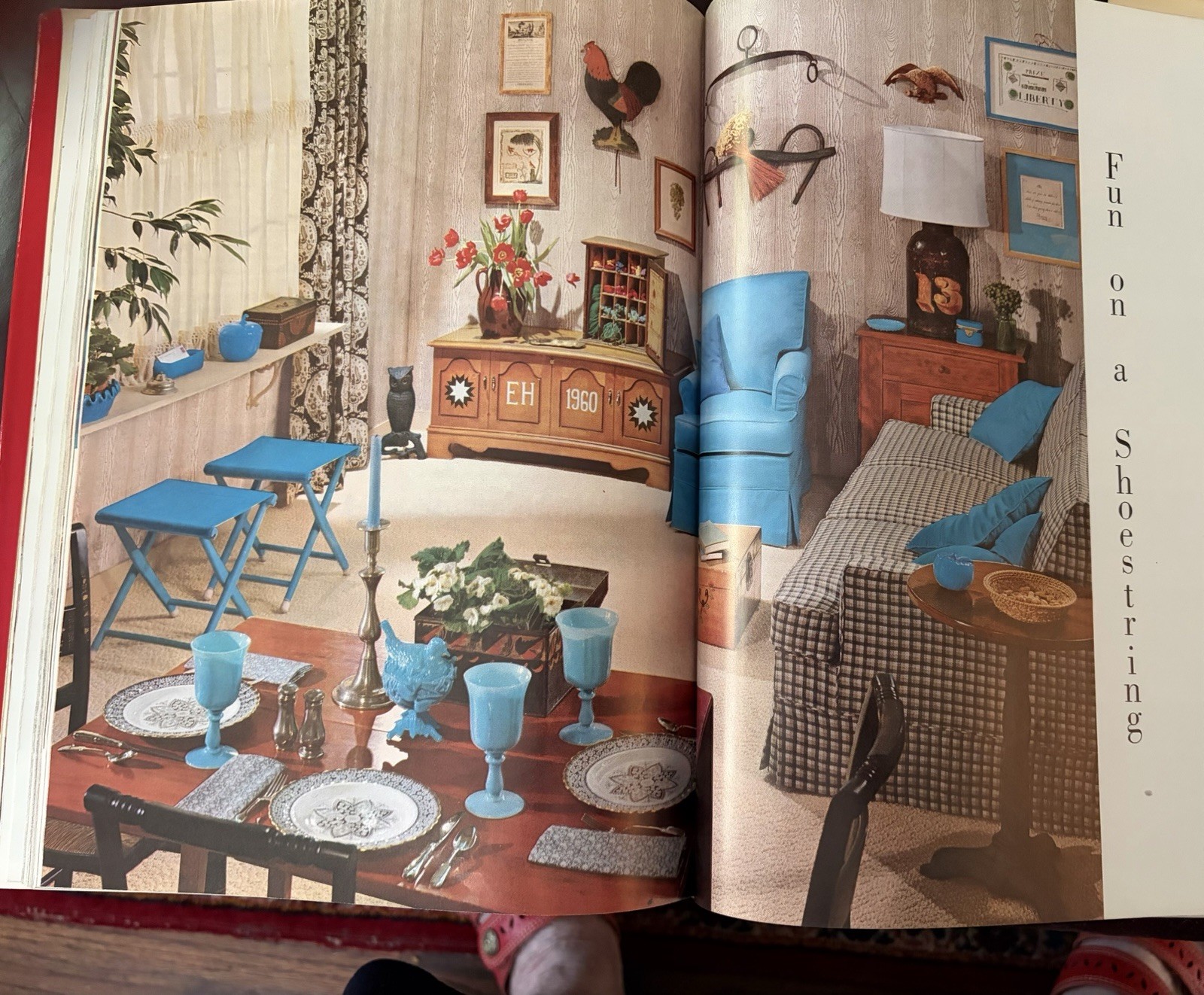 McCall’s Decorating Book VTG 1964 HC DJ Mid Century Modern Full Color