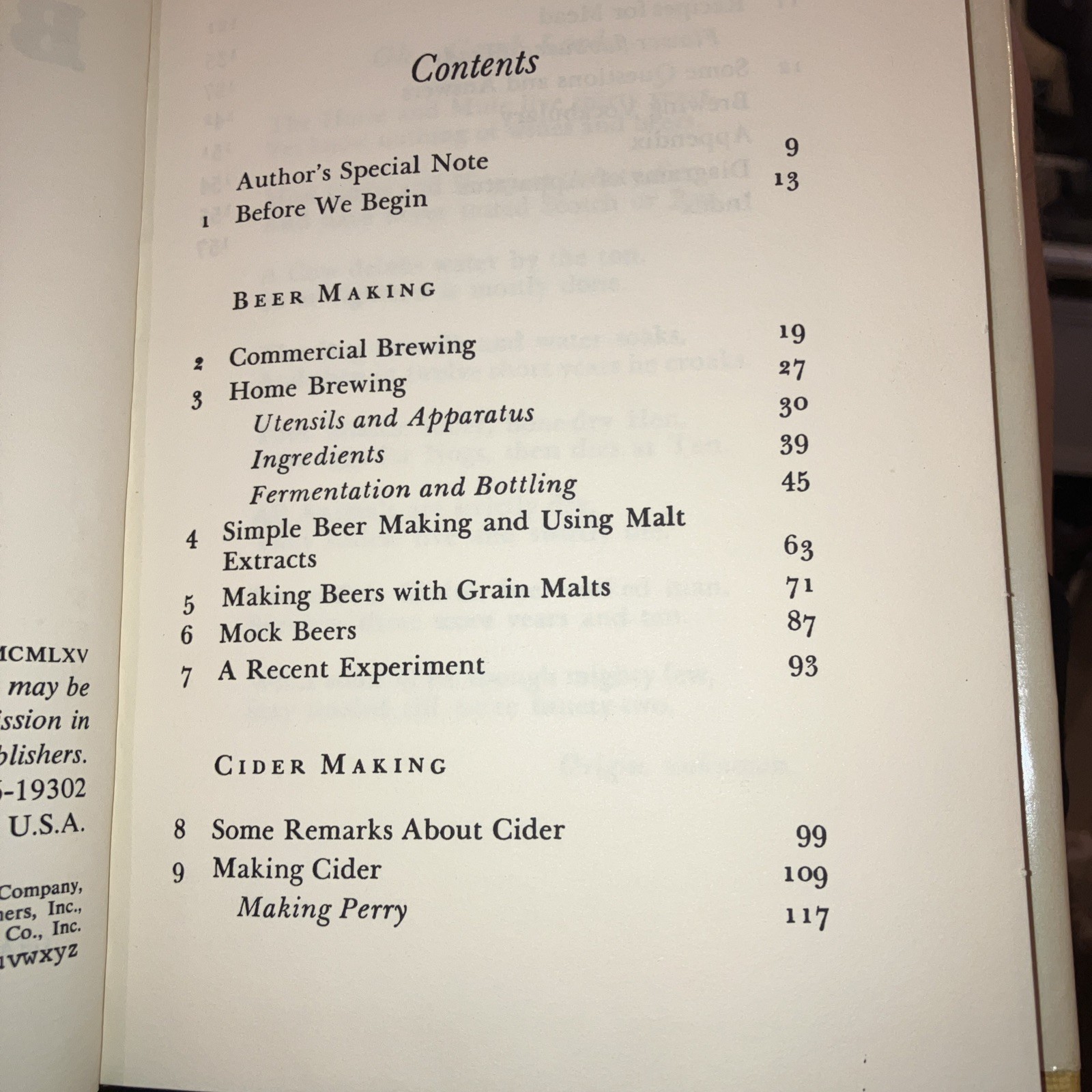 Vintage 1965 Home Brewing Without Failures H E Bravery Beer Ale Stout Cider HC