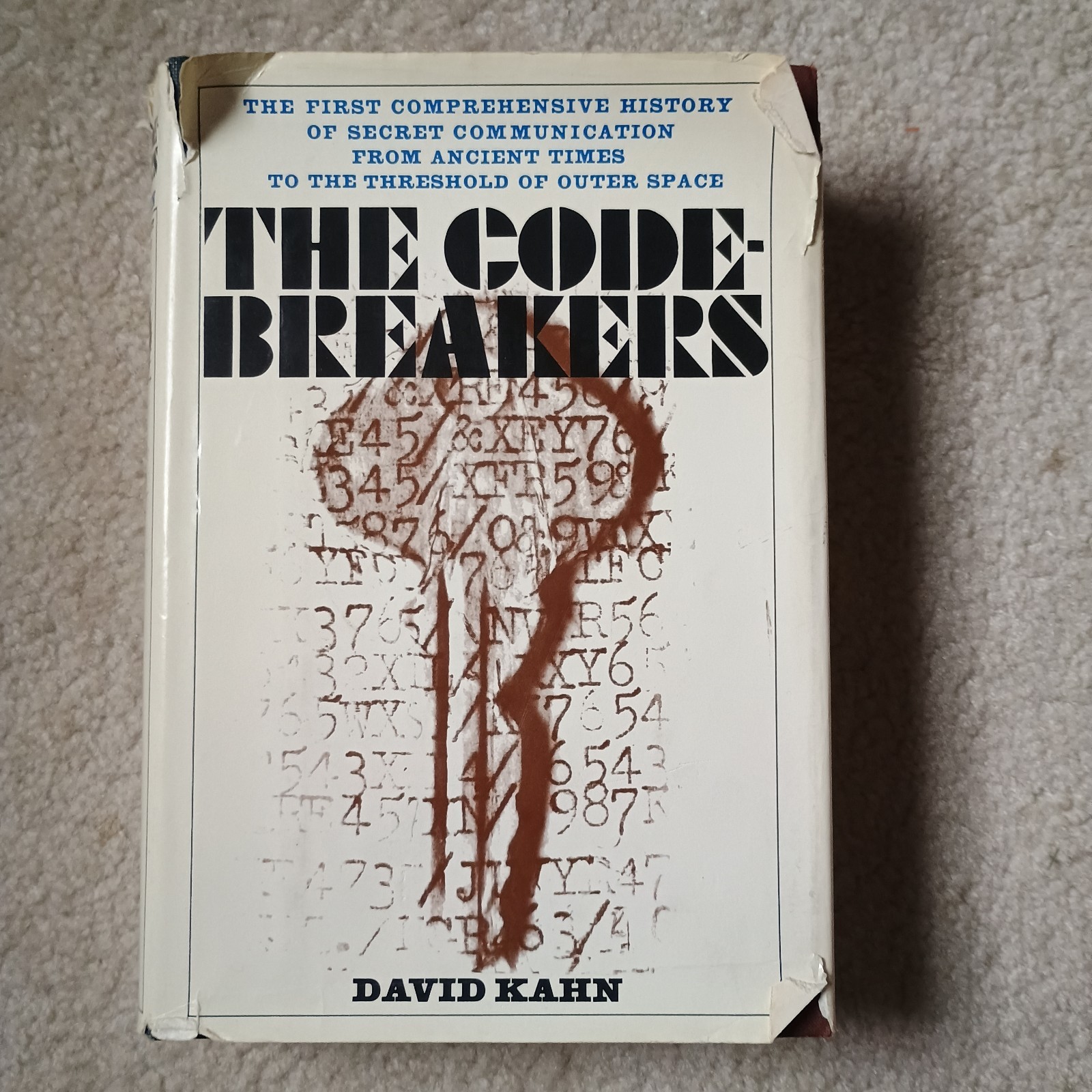 The Codebreakers – 1967 Hardcover by David Kahn – 1st Edition 2nd Printing HC/DJ