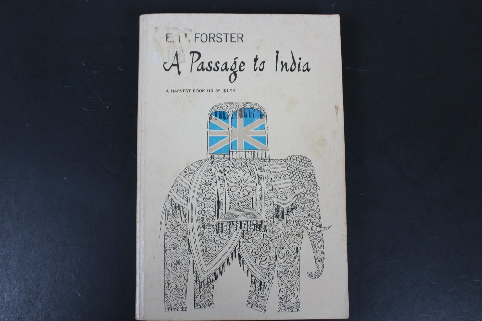 A Passage to India E. M. Forster 1968 Harvest Book Classic Novel Harcourt PB