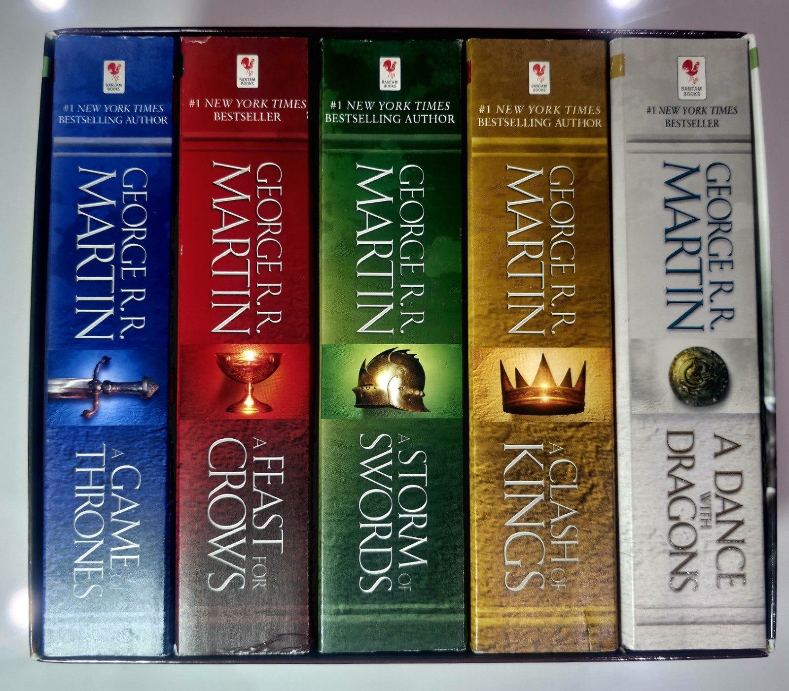 George R.R. Martin A Song of Ice and Fire Box Set: Game of Thrones + 4 More