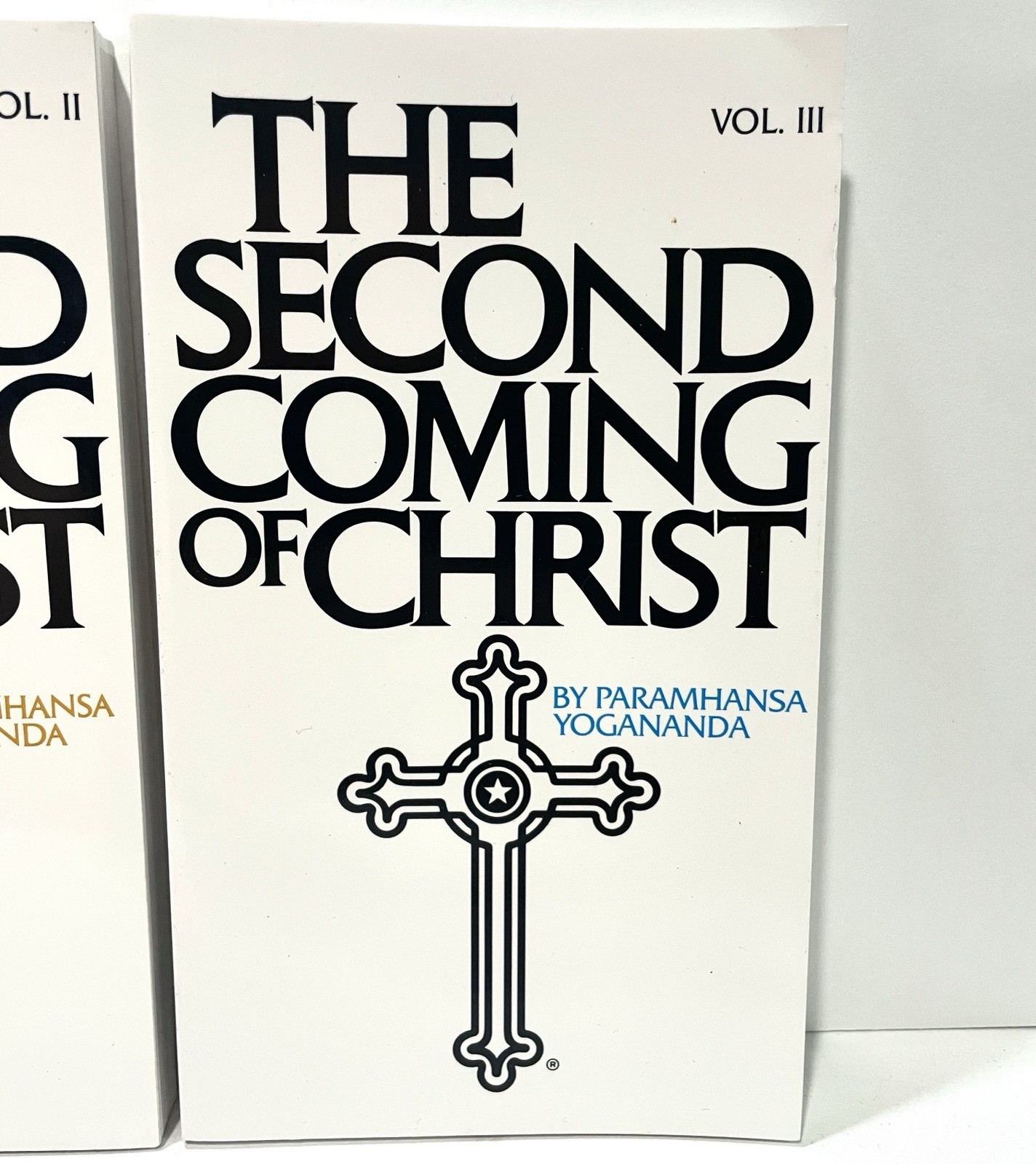 The Second Coming of Christ Volumes 1 2 3 set by Paramhansa Yogananda paperbacks