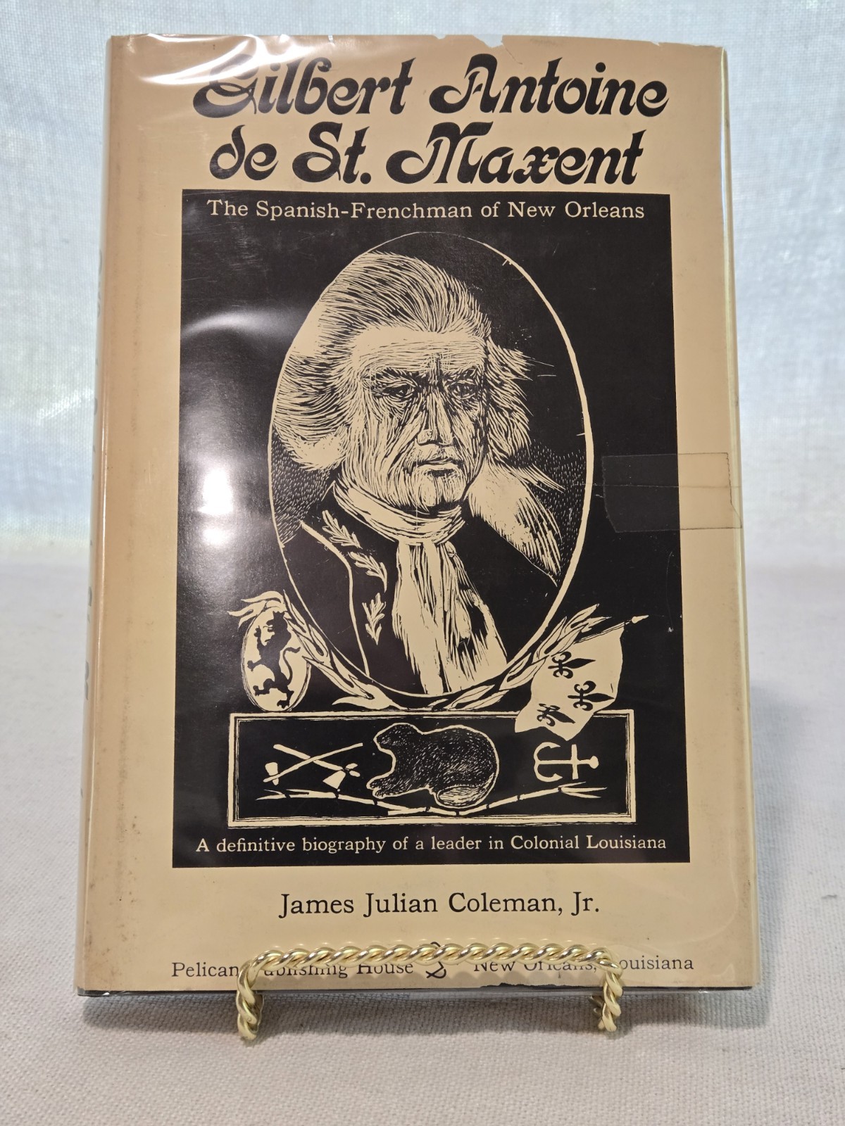 New Orleans History Bundle: Accidental City Signed + Gilbert de St. Maxent 1968