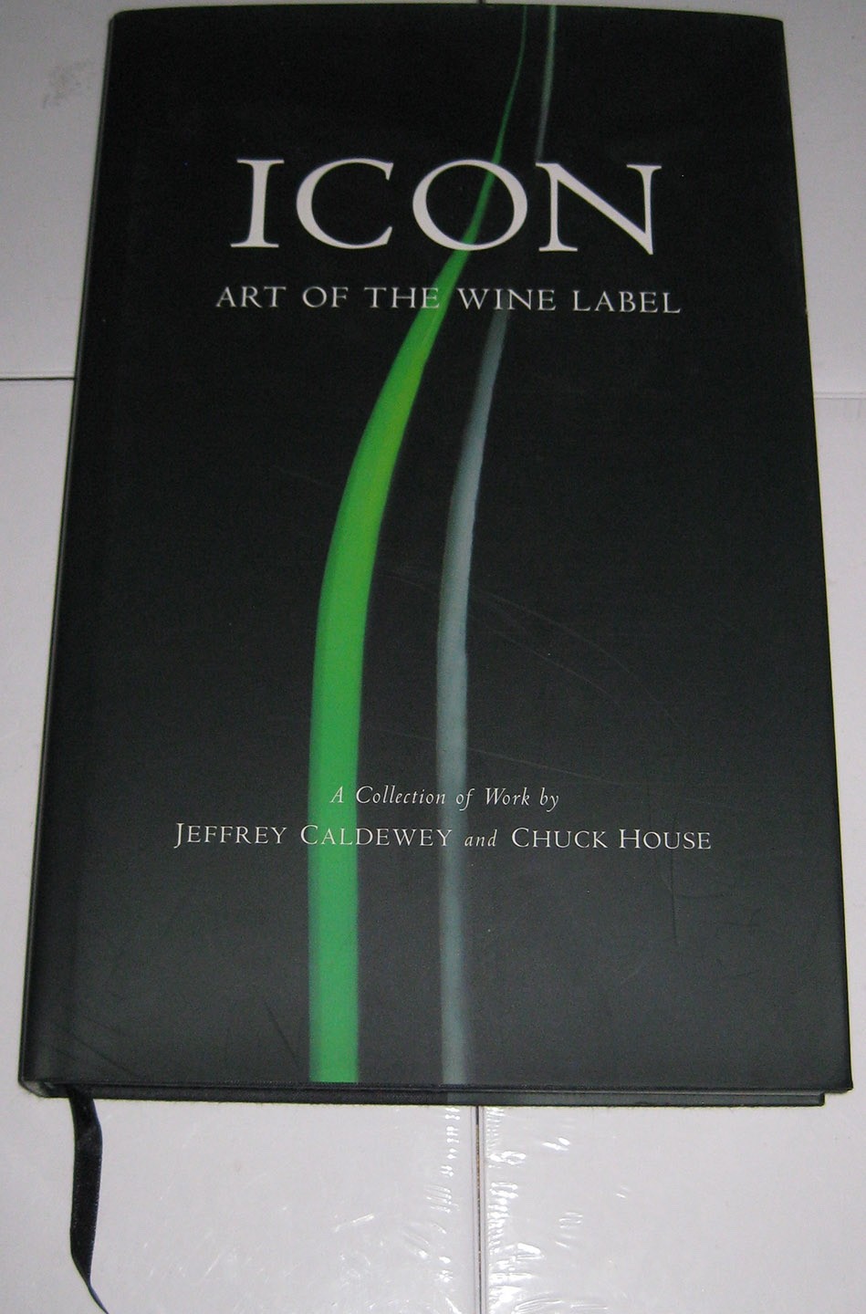 Icon Art of the Wine Label, 8.5 in. X 13.25 in., Signed, mint condition, ribbon